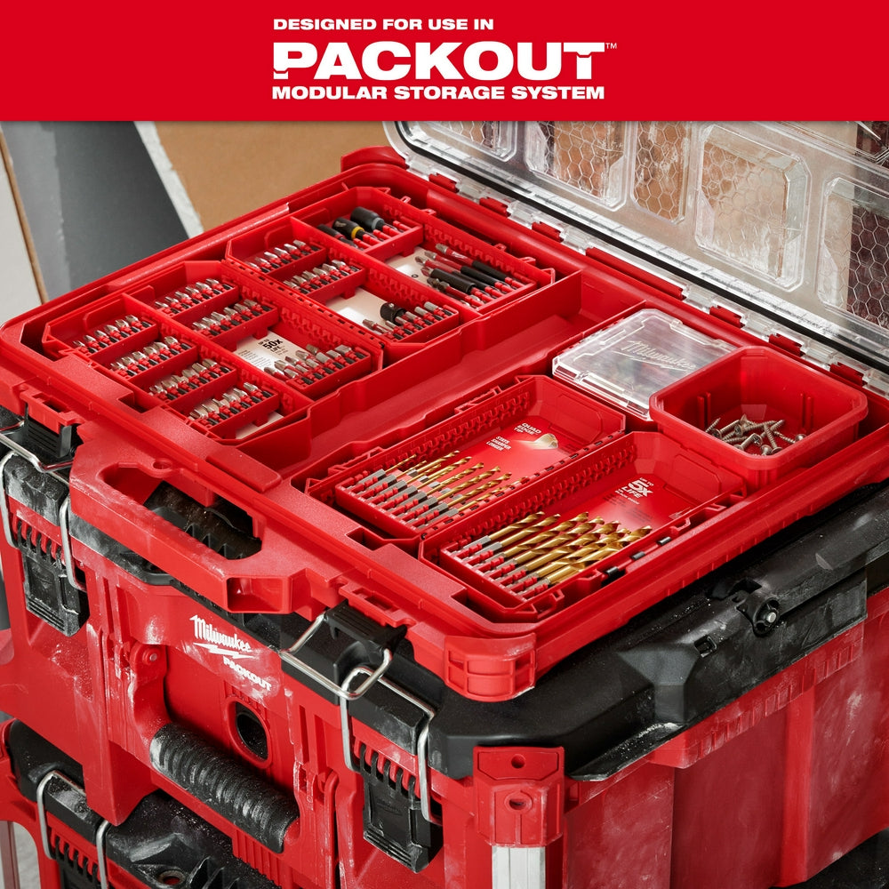 Milwaukee 48-32-9921 Customizable Medium Case for Impact Driver Accessories - 3