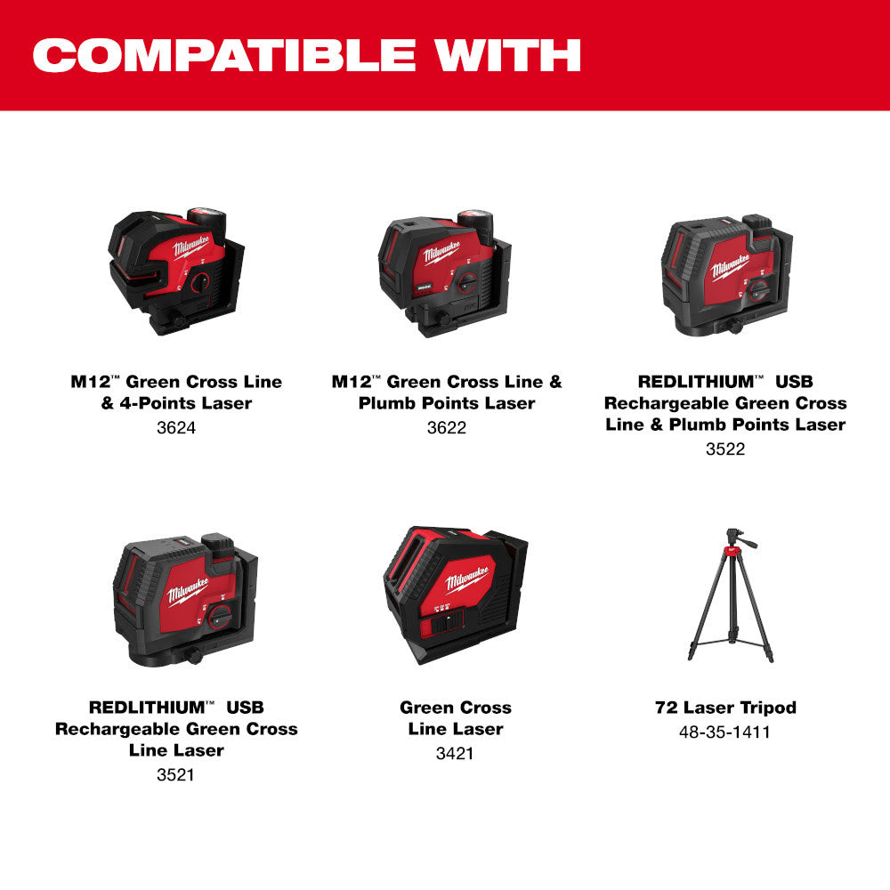 Milwaukee 48-35-1314 Wireless Laser Alignment Base w/ Remote - 10