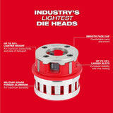 Milwaukee 48-36-1001 1/2" Alloy NPT Portable Pipe Threading Forged Aluminum Die Head - 6