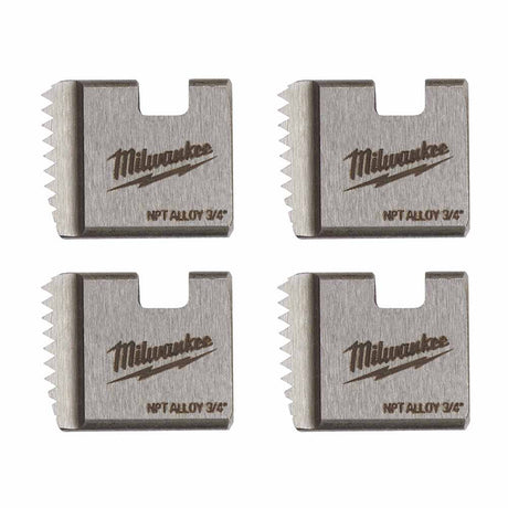 Milwaukee 48-36-1102 3/4" Alloy NPT Portable Pipe Threading Dies