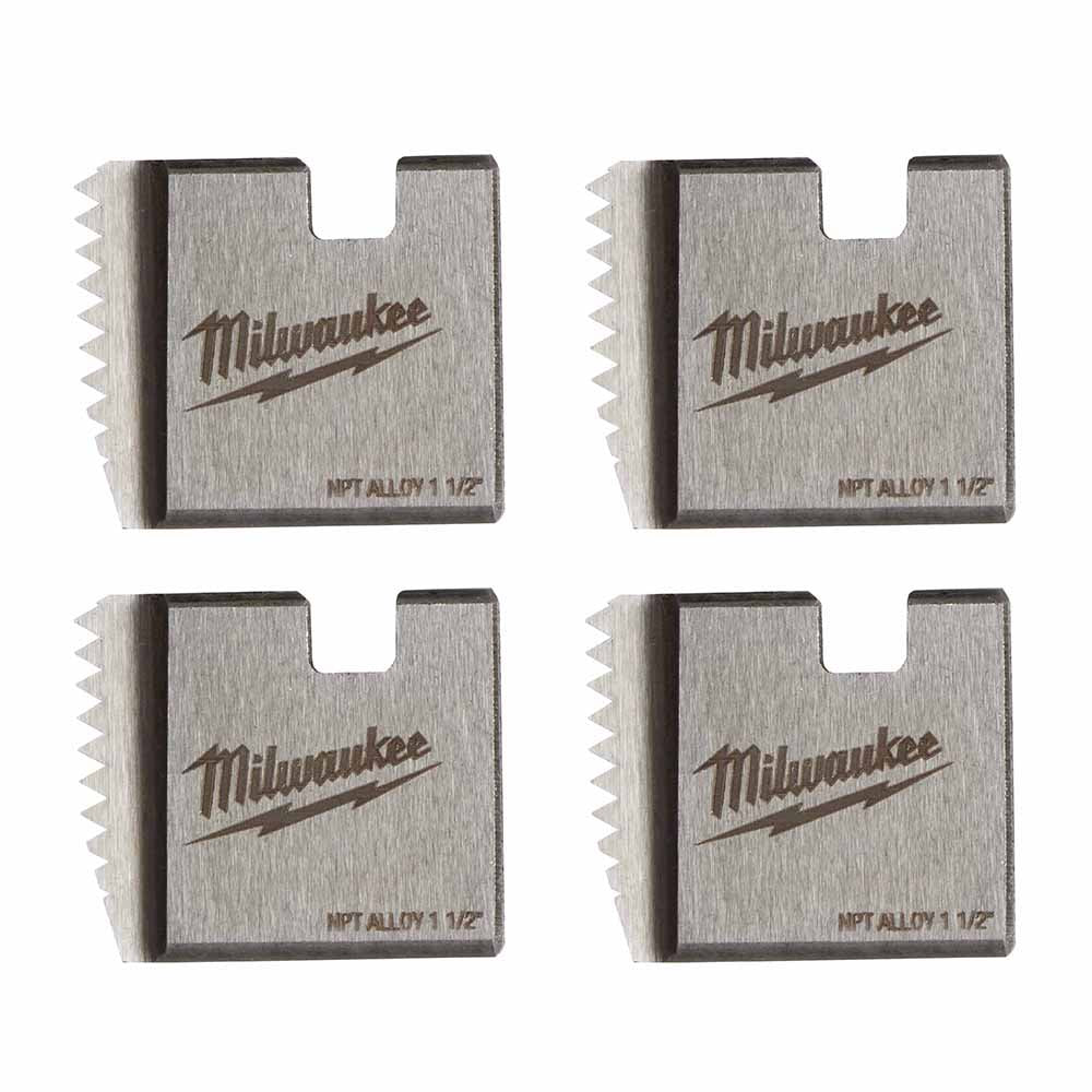 Milwaukee 48-36-1105 1-1/2" Alloy NPT Portable Pipe Threading Dies