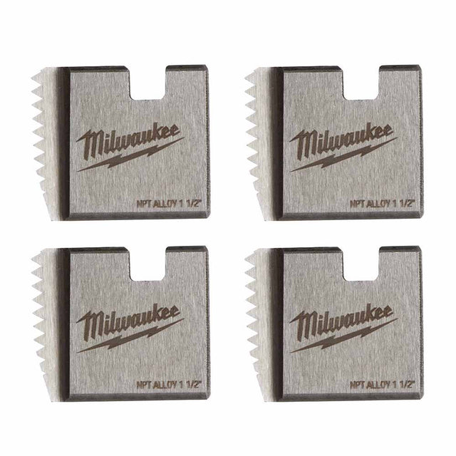 Milwaukee 48-36-1105 1-1/2" Alloy NPT Portable Pipe Threading Dies