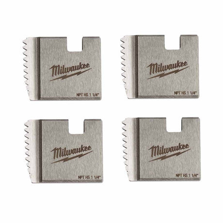 Milwaukee 48-36-1110 1-1/4" High Speed NPT Portable Pipe Threading Dies