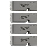 Milwaukee 48-36-1204 1"-2" High Speed NPT Universal Pipe Threading Dies