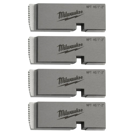 Milwaukee 48-36-1204 1"-2" High Speed NPT Universal Pipe Threading Dies