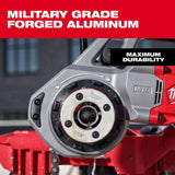 Milwaukee 48-36-1307 Compact 1/2" Alloy NPT Portable Pipe Threading Forged Aluminum Die Head - 7