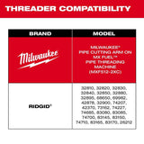 Milwaukee 48-36-1401 Cutter Wheels for Universal Pipe Threading (4 PC) - 3