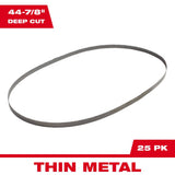 Milwaukee 48-39-0515 14 TPI Deep Cut Band Saw Blades 25-Pack - 3