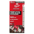 Milwaukee 48-39-0609 35-3/8" 8-10 TPI Extreme Thick Metal Compact Bandsaw Blades 3 Pack