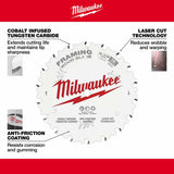 Milwaukee 48-40-0520 5-1/2" 18T Framing Circular Saw Blade - 4