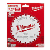 Milwaukee 48-40-0520 5-1/2" 18T Framing Circular Saw Blade - 6