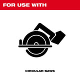 Milwaukee 48-40-0650 6-1/2 " 24T NITRUS Carbide Framing and Demolition Circular Saw Blade - 9