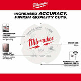 Milwaukee 48-40-0670 6-1/2” 4T Fiber Cement Track Saw Blade - 2