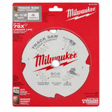 Milwaukee 48-40-0670 6-1/2” 4T Fiber Cement Track Saw Blade - 3