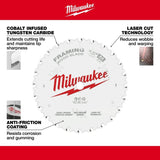 Milwaukee 48-40-0722 7-1/4" 24T Framing Circular Saw Blade 2PK - 3