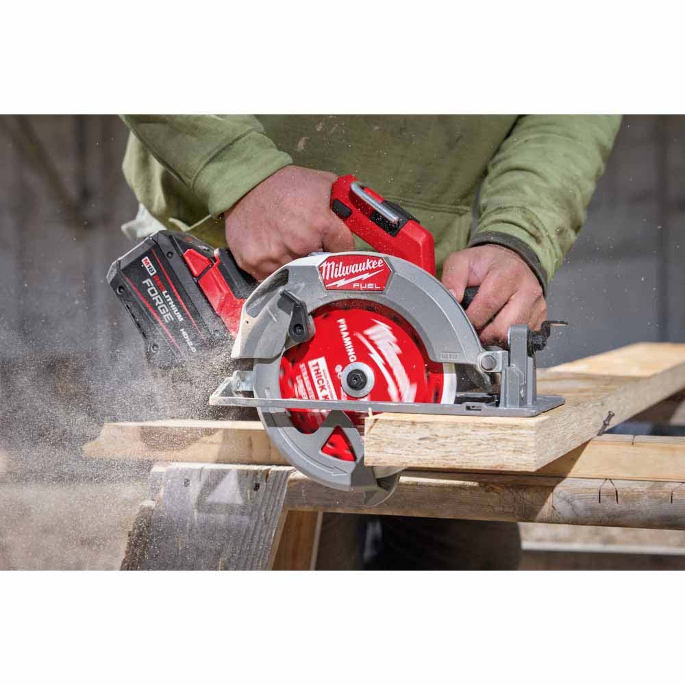 Milwaukee 48-40-0742 7-1/4" 24T Thick Kerf Framing Circular Saw Blade - 2PK - 8