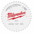 Milwaukee 48-40-1024 10" 40T General Purpose Circular Saw Blade