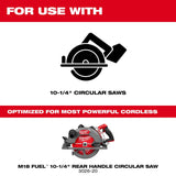 Milwaukee 48-40-1048 10-1/4" 28T Thick Kerf Framing Circular Saw Blade - 4