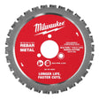 Milwaukee 48-40-4065 #10 (1-1/4 Inch) Rebar Cutting Blade for M18 FUEL Rebar Cutter (5 Pack)