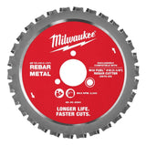 Milwaukee 48-40-4065 #10 (1-1/4 Inch) Rebar Cutting Blade for M18 FUEL Rebar Cutter (5 Pack)