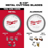 Milwaukee  48-40-4220 6-1/2" 48T METAL CSB, 5/8" - 5