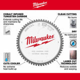 Milwaukee  48-40-4265 12" 60T METAL CSB, 1" - 4