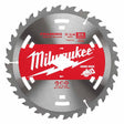 Milwaukee 48-41-0713 7-1/4" 24T Worm Drive Basic Framer Circular Saw Blades 10 PK