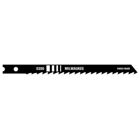 Milwaukee 48-42-0200 4" X 6 TPI, High Carbon Steel Jig Saw Blades, 5-Pack