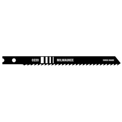 Milwaukee 48-42-0220 4" X 8 TPI, High Carbon Steel Jig Saw Blades, 5-Pack