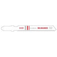 Milwaukee 48-42-5121 3" X 18 TPI, Bi-Metal Jig Saw Blades, 5-Pack