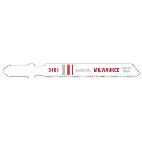 Milwaukee 48-42-5161 3" X 24 TPI, Bi-Metal Jig Saw Blades, 5-Pack