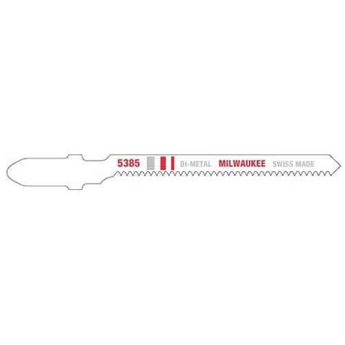 Milwaukee 48-42-5385 3" X 20 TPI, Bi-Metal Jig Saw Blades, 5-Pack