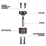 Milwaukee 48-44-0274 M18 FUEL 10Ga Nibbler Punch & Die Set - 2