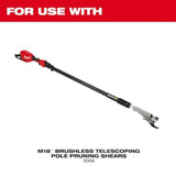 Milwaukee 48-44-2770 M18 Brushless Telescoping Pole Pruning Shears Cutting Blade - 2