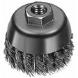 Milwaukee 48-52-1350 4" Knot Wire Cup Brush - Carbon Steel