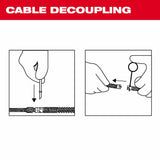 Milwaukee 48-53-2777 3/8" x 100' Inner Core Drum Cable - 2