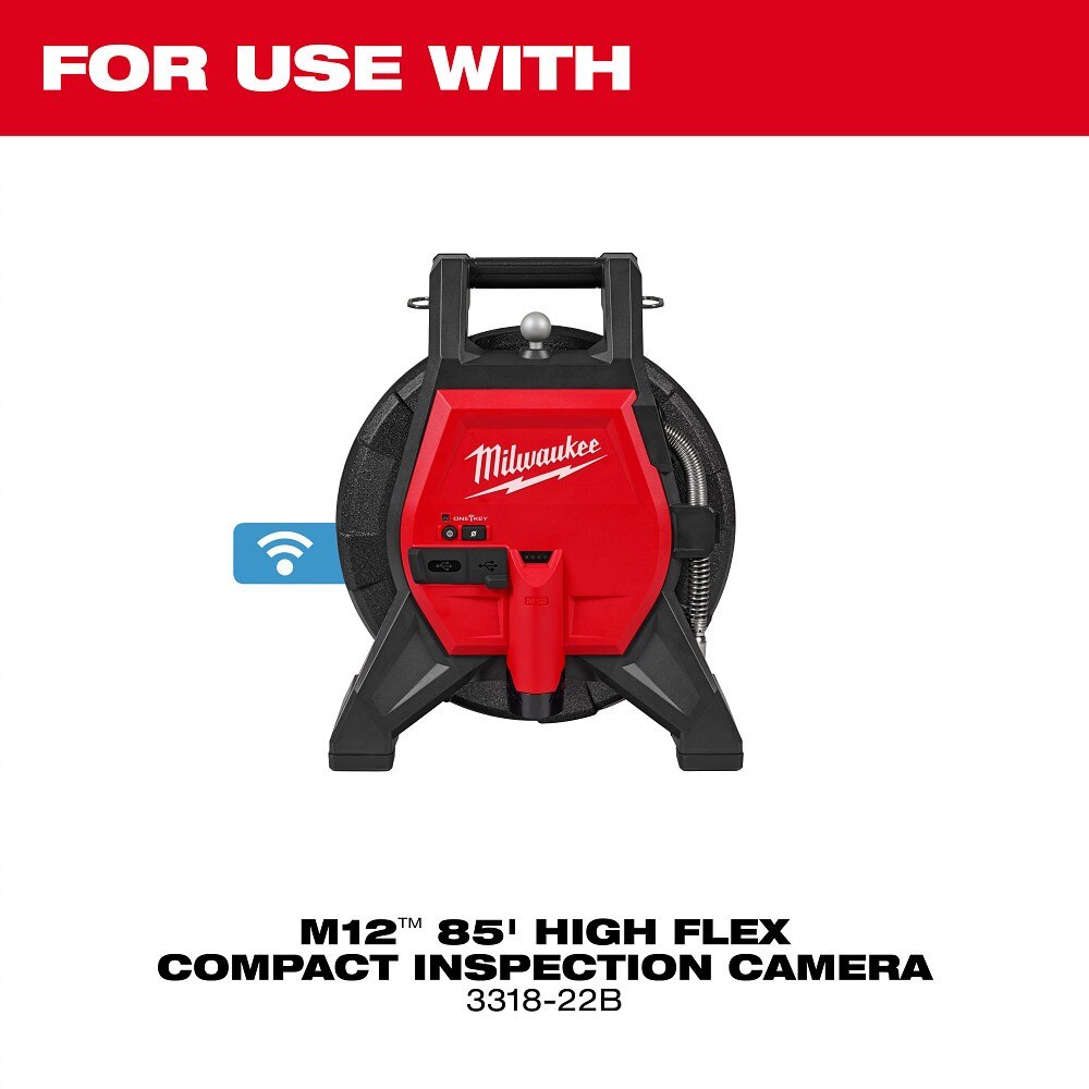 Milwaukee 48-53-3322 20mm Replacement Camera Head Kit /M12 85’ High Flex Compact Inspection Camera - 3