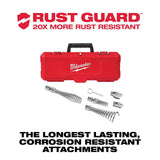 Milwaukee 48-53-3820 1-1/4" - 2" Head Attachment Kit For 5/8" Sectional Cable - 5