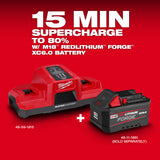 Milwaukee 48-59-1815 M18 Dual Bay Simultaneous Super Charger - 5