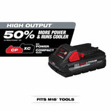 Milwaukee 48-59-1835 M18 REDLITHIUM HIGH OUTPUT CP3.0 Starter Kit - 3