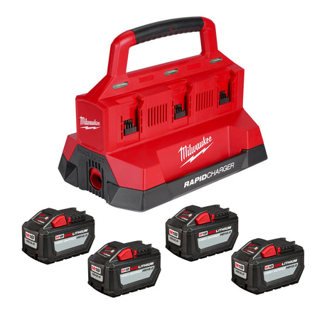 Milwaukee 48-59-1844 M18 HIGH OUTPUT HD12.0 Battery & PACKOUT Charger Kit