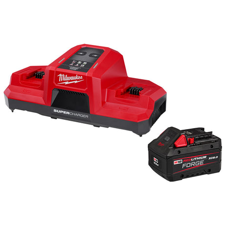 Milwaukee 48-59-1881SC M18 FORGE 8.0 AND DBSC KIT with M18 18V Lithium-Ion REDLITHIUM FORGE XC 8.0 Ah Battery Pack