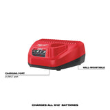 Milwaukee 48-59-2420 M12 Li-Ion 2.0 Battery and Charger Starter Kit - 6