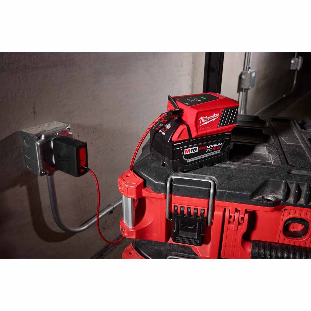 Milwaukee 48-59-2847 120W USB-C 2-Port Wall Adapter for Faster Device Charging - 4