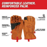 Milwaukee 48-73-0012 Goatskin Leather Gloves - Large - 2