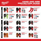 Milwaukee 48-73-0013 Goatskin Leather Gloves - X-Large - 7