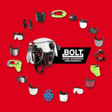 Milwaukee 48-73-1067 BOLT Safety Helmet Replacement Chin Strap with Adjustable Buckles - 4