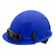 Milwaukee 48-73-1104 Blue Front Brim Hard Hat with 4PT Ratcheting Suspension – Type 1 Class E