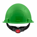 Milwaukee 48-73-1106 Green Front Brim Hard Hat with 4PT Ratcheting Suspension – Type 1 Class E - 2