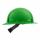 Milwaukee 48-73-1107 Green Full Brim Hard Hat with 4PT Ratcheting Suspension – Type 1 Class E - 4